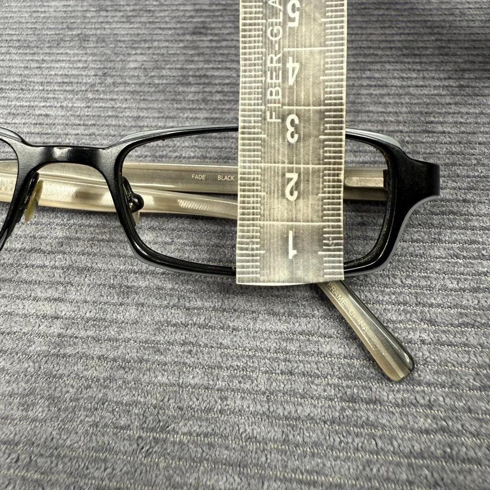 Converse Eyeglass Frames Rectangular Fade Black 140 Authentic Y2k - Picture 14 of 15
